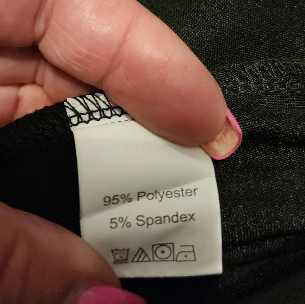 SHEIN Women's Fashion Leather Wrap Hem Cami Dress NWOT - Picture 15 of 15